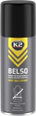 K2 BELSO – sprej na ošetření bezpečnostních pásů, 400 ml