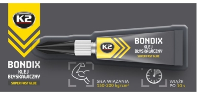 K2 BONDIX – vteřinové lepidlo, 3 g