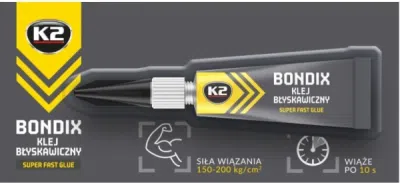 K2 BONDIX – vteřinové lepidlo, 3 g