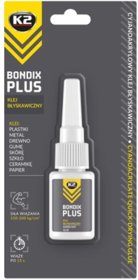 K2 BONDIX PLUS – rychlé jednosložkové lepidlo, 10 g