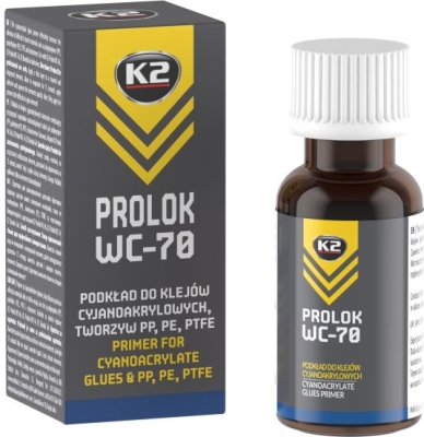 K2 PROLOK WC-70 – primer pro kyanoakrylátová lepidla, 20 ml