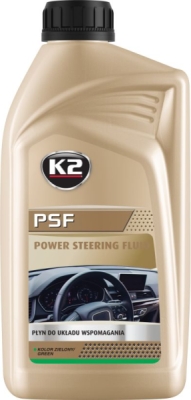 K2 PSF – zelená kapalina do posilovače řízení, 1 l