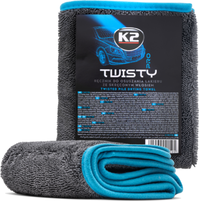 K2 TWISTY PRO – oboustranný sušicí ručník, 40 × 60 cm, 600 g/m²