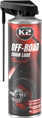 K2 OFF-ROAD – mazivo na motocyklové řetězy, 500 ml