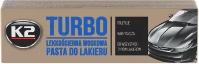 K2 TURBO – jemně abrazivní vosková pasta, 120 g