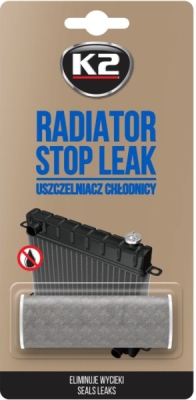 K2 STOP LEAK – práškový těsnicí přípravek do chladiče, 18,5 g