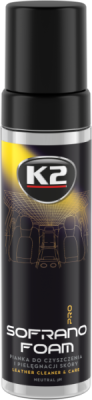 K2 SOFRANO FOAM PRO – čisticí pěna na kůži, 200 ml