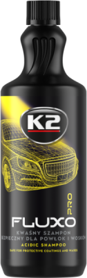 K2 FLUXO PRO – kyselý autošampon, 1 l