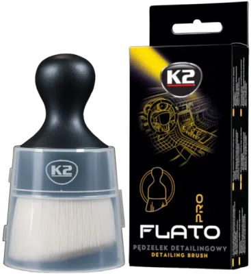 K2 FLATO PRO – jemný detailingový štětec s pouzdrem