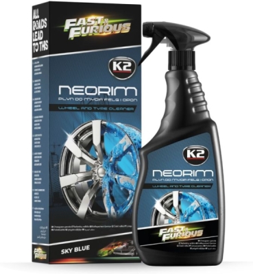 K2 NEORIM Fast & Furious – čistič disků a pneumatik, 700 ml