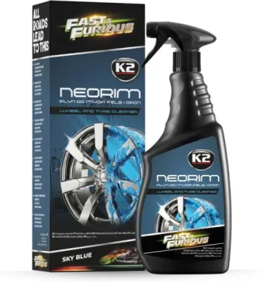 K2 NEORIM Fast & Furious – čistič disků a pneumatik, 700 ml