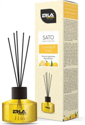 ERLA SATO Summer Time – bytový difuzér s vonnými tyčinkami, 50 ml