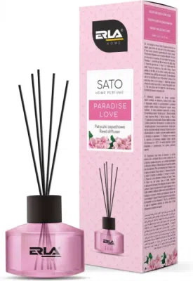 ERLA SATO Paradise Love – bytový difuzér s vonnými tyčinkami, 50 ml