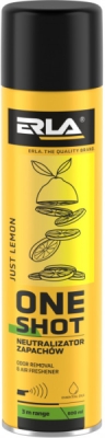 ERLA ONE SHOT Just Lemon – pokojový neutralizátor pachů, 600 ml