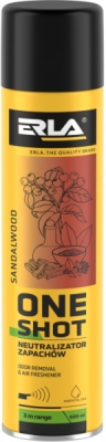 ERLA ONE SHOT Sandalwood – pokojový neutralizátor pachů, 600 ml