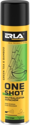 ERLA ONE SHOT Green Tea & Bamboo – pokojový neutralizátor pachů, 600 ml