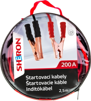 Startovací kabely SHERON 6000250 – 200 A, 2,5 m