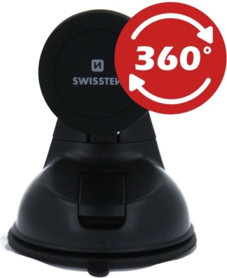 SWISSTEN S-Grip M1 65010300 – magnetický držák telefonu na sklo a palubní desku