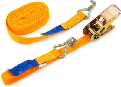 AMIO 02027 – upínací popruh s ráčnou, 4 m × 25 mm