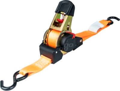 AMIO 03318 – samonavíjecí upínací popruh s ráčnou, 3,5 m × 25 mm