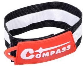 COMPASS RED 12208 – pružný upínač na suchý zip, 28 × 3,5 cm