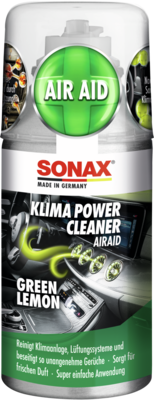 SONAX Čistič klimatizací Air Aid Green Lemon, 100 ml