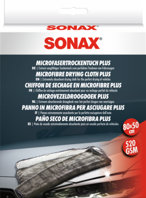SONAX Utěrka z mikrovlákna k vysoušení vozu, 1 ks