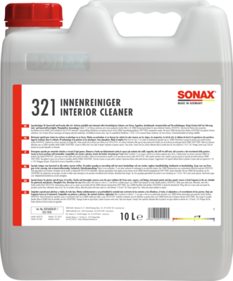 SONAX Čistič interiéru - tepovač, 10 l