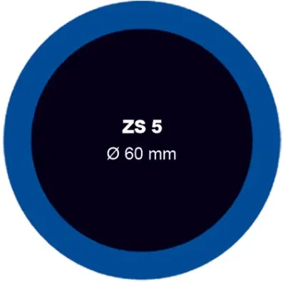 FERDUS 1.06 – Záplata ZS 5 na opravu duší - průměr 60 mm