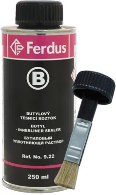 FERDUS 9.22 – Butylový těsnící roztok B 250 ml + větší štětec