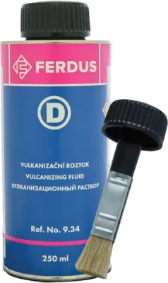 FERDUS 9.34 – Vulkanizační roztok D 250 ml + větší štětec