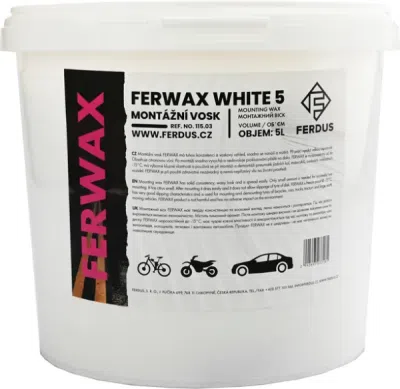 FERDUS 115.03 – Montážní vosk FERWAX WHITE 5