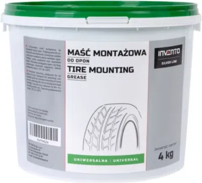 INVENTO – univerzální montážní pasta na pneumatiky, zelená, 4 kg