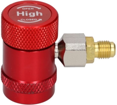 TIP TOPOL – servisní rychlospojka HP pro R134a, M14 × 1,5