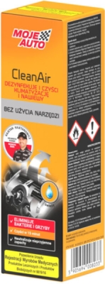 MOJE AUTO CleanAir Fresh – osvěžovač klimatizace, 150 ml