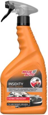 MOJE AUTO odstraňovač hmyzu, 650 ml