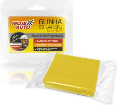 MOJE AUTO clay pro dekontaminaci laku, středně tvrdý, 160 g