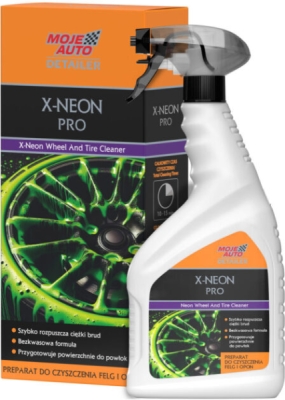 MOJE AUTO Detailer X-Neon Pro – čistič disků a pneumatik, 750 ml
