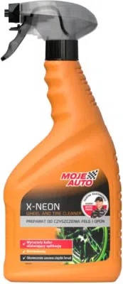 MOJE AUTO X-Neon – čistič disků a pneumatik, 750 ml
