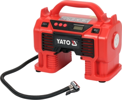 YATO YT-23248 – aku kompresor 18 V / 12 V, 11 bar, bez baterie