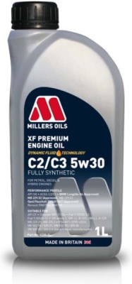 Millers Oils XF PREMIUM C2/C3 5W-30 – motorový olej, 1 l