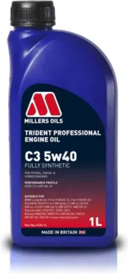 Millers Oils Trident Professional C3 5W-40 – motorový olej, 1 l