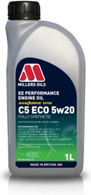 Millers Oils EE PERFORMANCE C5 ECO 5W-20 – motorový olej, 1 l