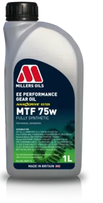 Millers Oils EE PERFORMANCE MTF 75w – převodový olej pro manuální převodovky, 1 l