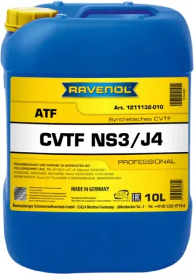 RAVENOL CVTF NS3/J4 FLUID – olej pro převodovky cvt, 10 l