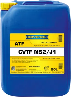 RAVENOL CVTF NS2/J1 FLUID – olej pro převodovky cvt, 20 l