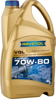 RAVENOL VGL 70W-80 – převodový olej, 4 l