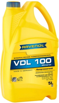 RAVENOL VDL 100 – kompresorový olej, 5 l