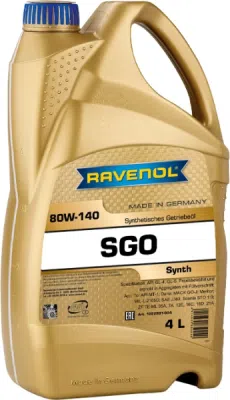 RAVENOL SGO 80W-140 GL-5 – převodový olej, 4 l