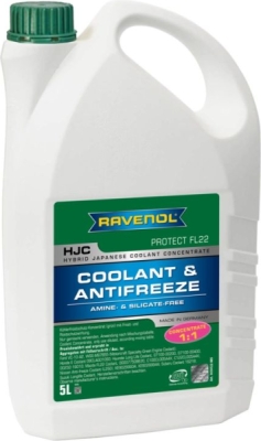 RAVENOL HJC CONCENTRATE PROTECT FL22 – chladicí kapalina, 5 l